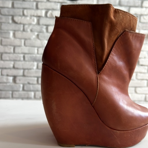 Joe jeans peep toe booties size 8 - Picture 2 of 8